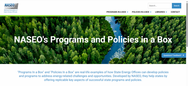 NASEO’s Programs in a Box